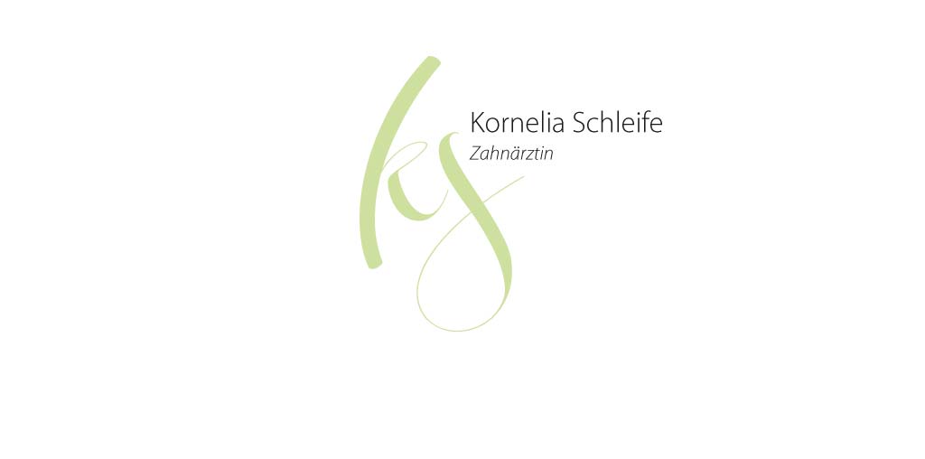 Logo für die Berliner Zahnärztin Kornelia Schleife