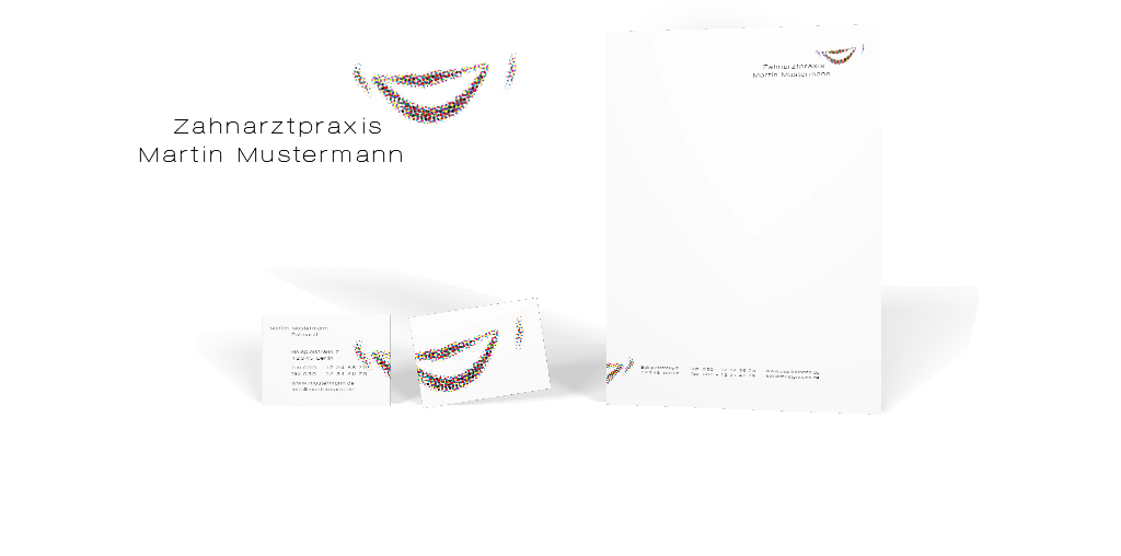 Corporate Design für eine Zahnarztpraxis